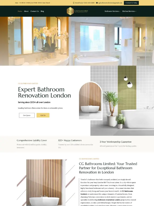 C.G.Bathrooms LTD